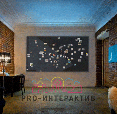 Аренда фотозоны Интерактивная стена