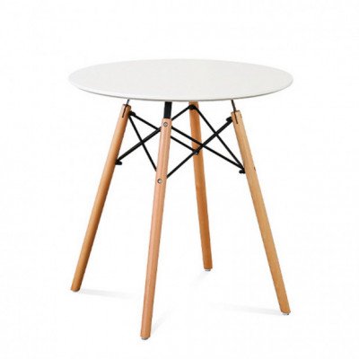 Стол Eames белый в аренду на мероприятия