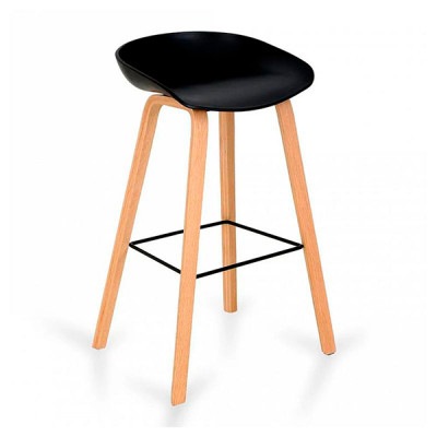 Стулья барные Wood Black в аренду на мероприятия
