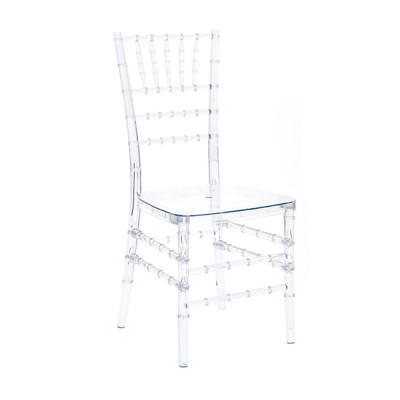 Аренда прозрачного стула Chiavari Crystal на мероприятие