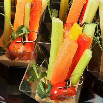 Крудите с хумусом