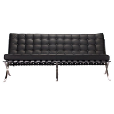 Диван Barcelona Loverseat Sofa черный