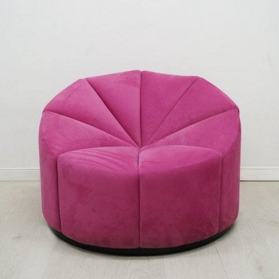 Кресло Velvet Pouf розовое