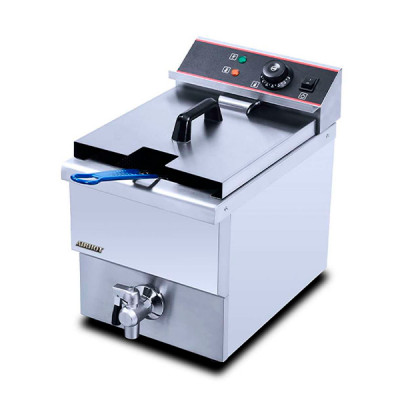 Фритюрница AIRHOT EF8T с краном