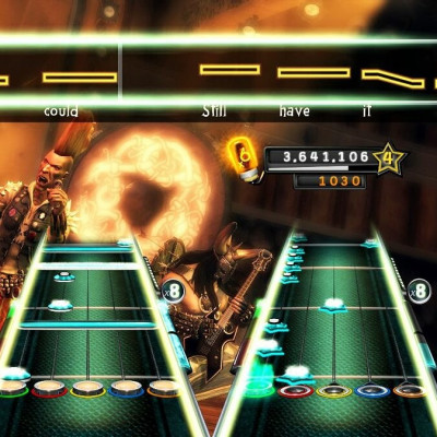Аренда командного аттракциона Guitar Hero