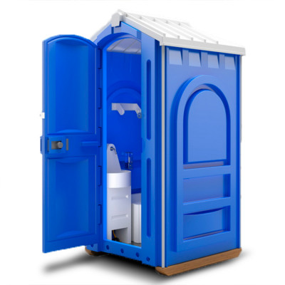 Туалетная кабина с умывальником