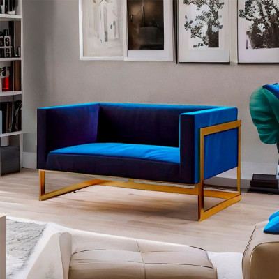 Диван Andrian Blue