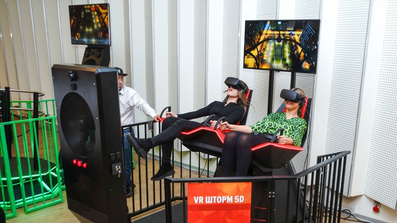 VR-аттракцион на корпоративе