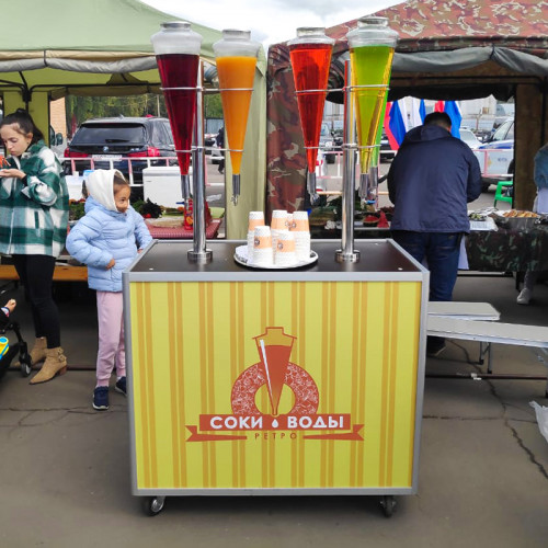 Стойка с сиропами
