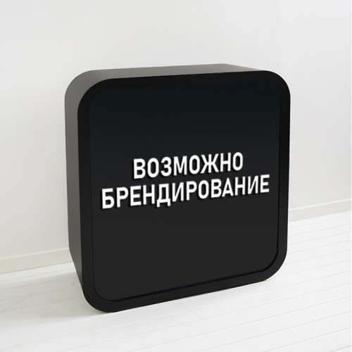Чёрная стойка регистрации