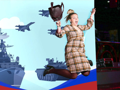 Фотозона «Bullet Time» военная в аренду на мероприятия
