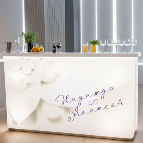 Безалкогольный выездной бар на свадьбу в Москве | ПРО-Интерактив