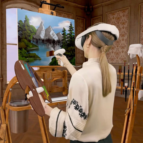Аренда аттракциона VR «Картина масляными красками»