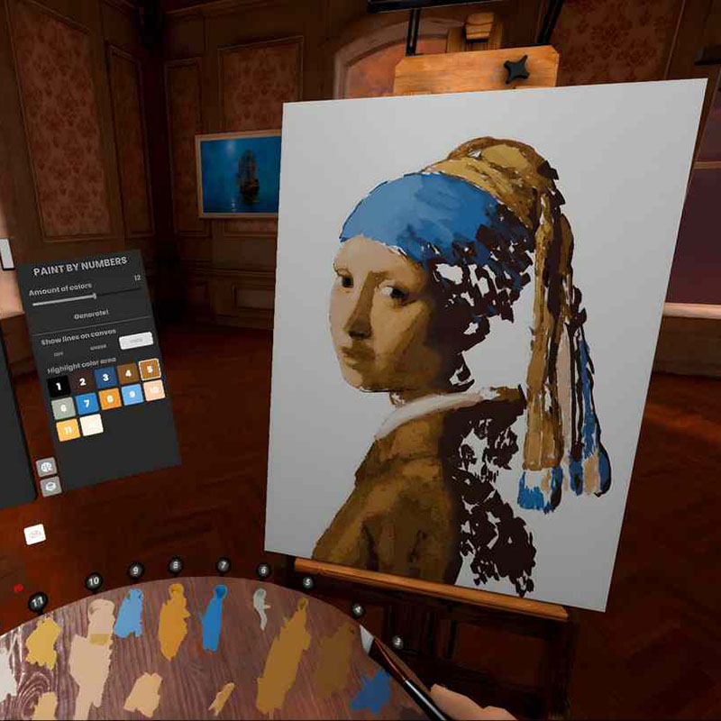 Аренда аттракциона VR «Картина масляными красками»