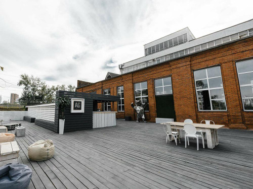 Аренда площадки AG Loft «Крыша» 580 кв.м, до 120 чел.