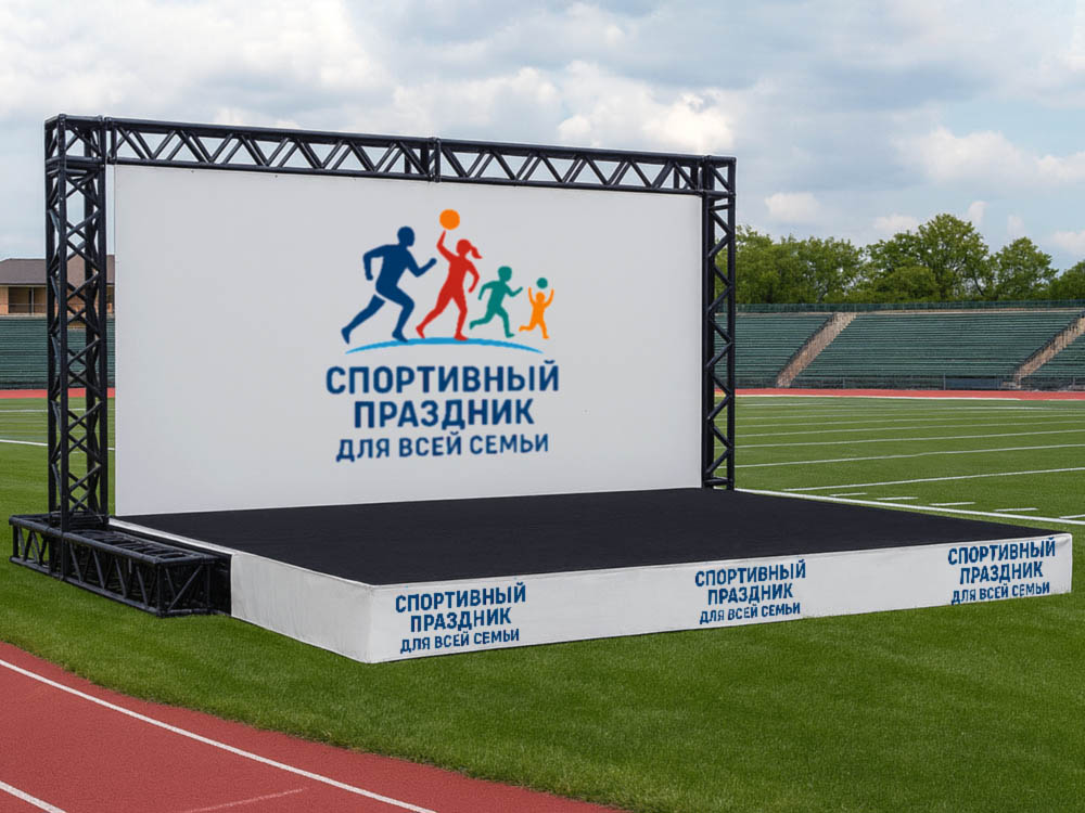Сцена 6х4 м из ферм
