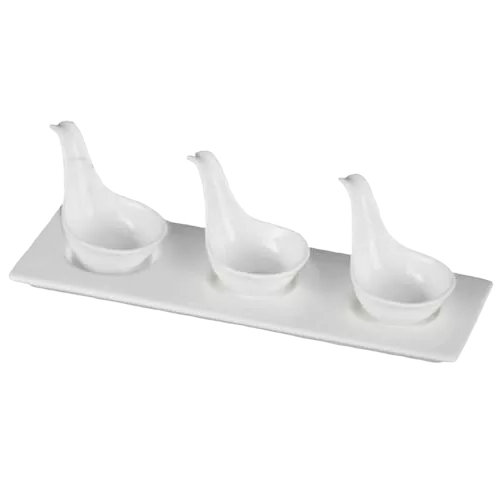 Ложка для комплимента Chan Wave Classic Ivory белая