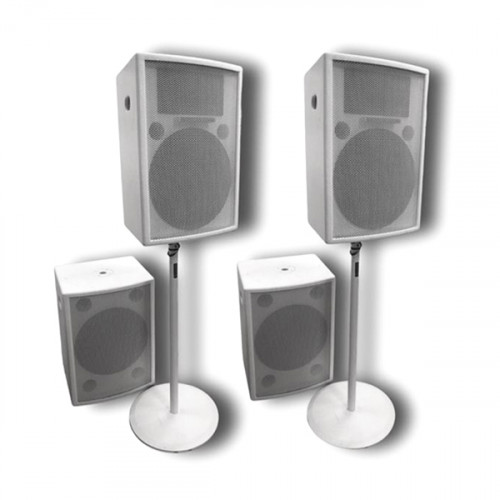 Колонки Turbosound белые
