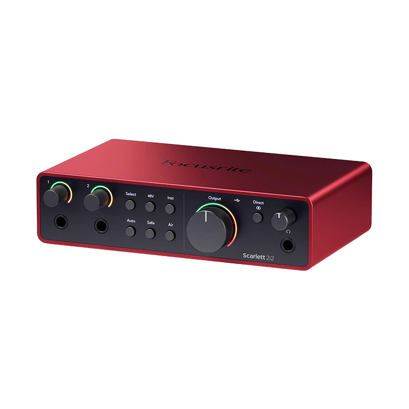 Внешняя звуковая карта Focusrite Scarlett 2i2