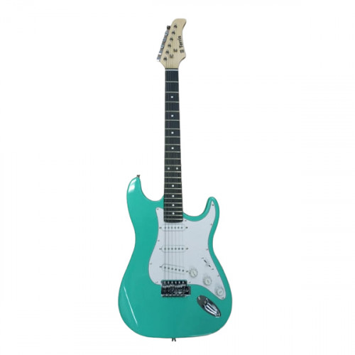 Электрогитара Fender Stratocaster цвета морской волны