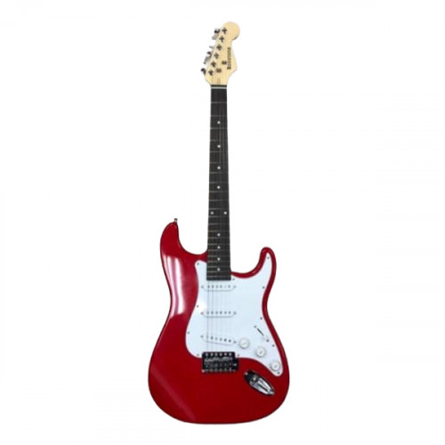 Электрогитара Fender Stratocaster бело-красная