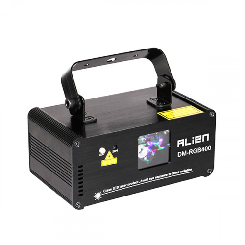 Цветомузыка лазерная ALIEN 3D RGB