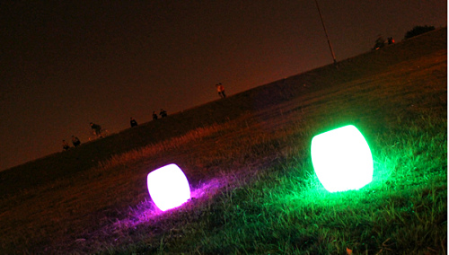Барные стулья «Бочка» с LED-подсветкой в аренду