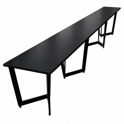 Стол переговорный 450x75 см черный
