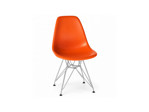 Стул Eames металл оранжевый