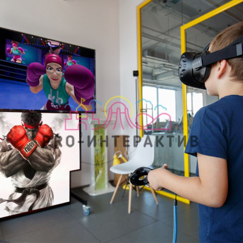 Аттракцион VR Бокс в аренду с шлемом виртуальной реальности