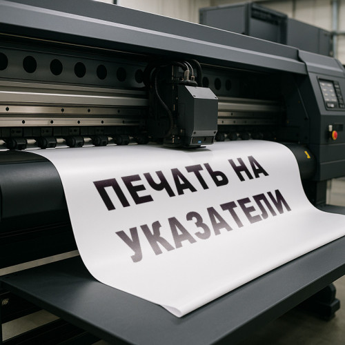 Печать на указатели