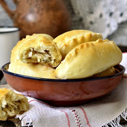Пирожки с капустой