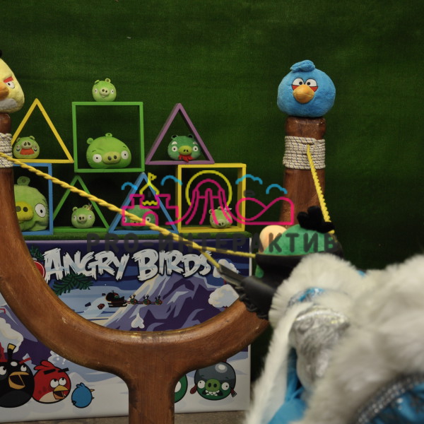 Аренда аттракциона Angry Birds