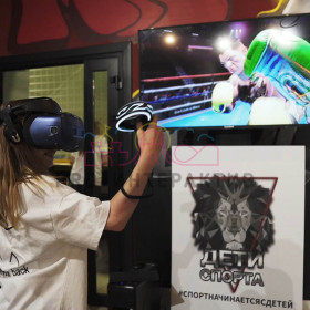 Аттракцион VR Бокс в аренду с шлемом виртуальной реальности